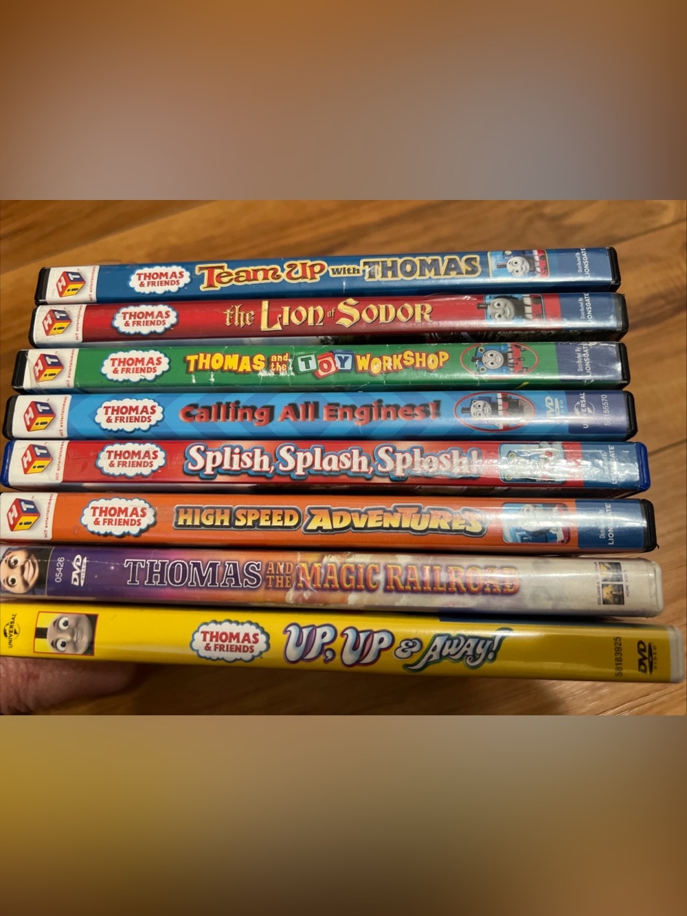 Thomas & Friends DVDs lot of 8